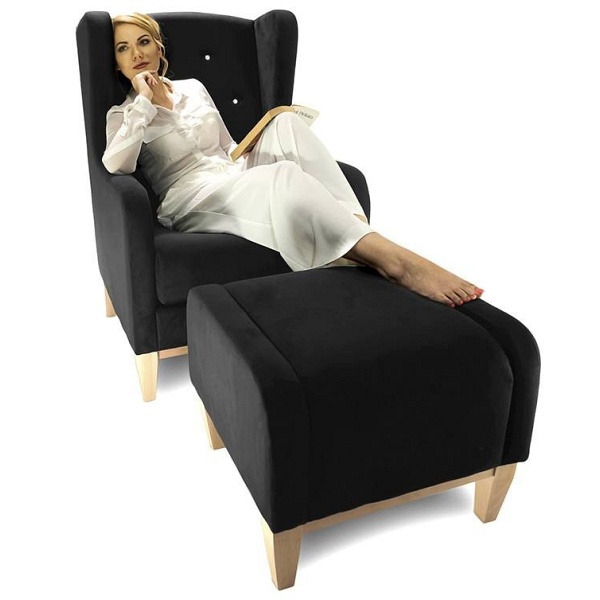 Wygodny nowoczesny fotel GUSTAF - Skandica