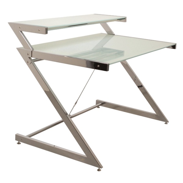 Biurko Z-Line - Chrom - Computer Desk White - Unique