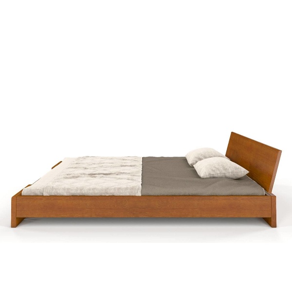 Łóżko drewniane sosnowe Vestre Niskie - Skandica