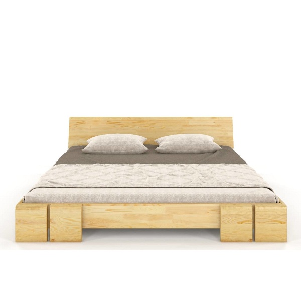 Łóżko drewniane sosnowe Vestre Long - Skandica