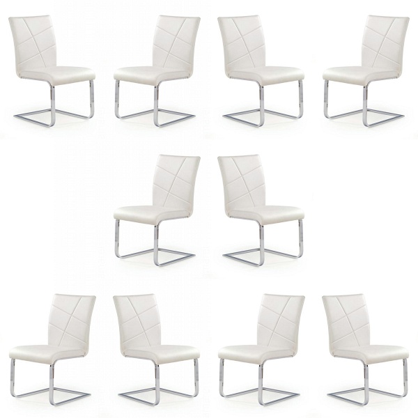 Dziesięć krzeseł białych - 4900