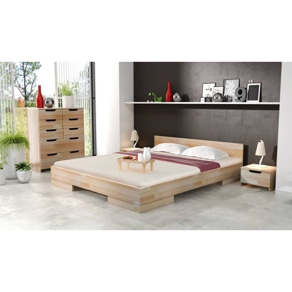 ŁÓŻKO DREWNIANE BUKOWE SKANDICA SPECTRUM LONG