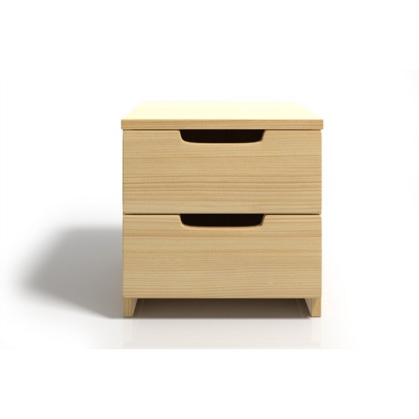 Szafka nocna sosnowa SPECTRUM wysoka - Skandica