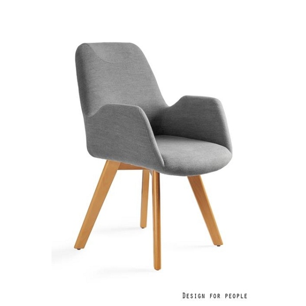 Krzesło Line szare - Unique