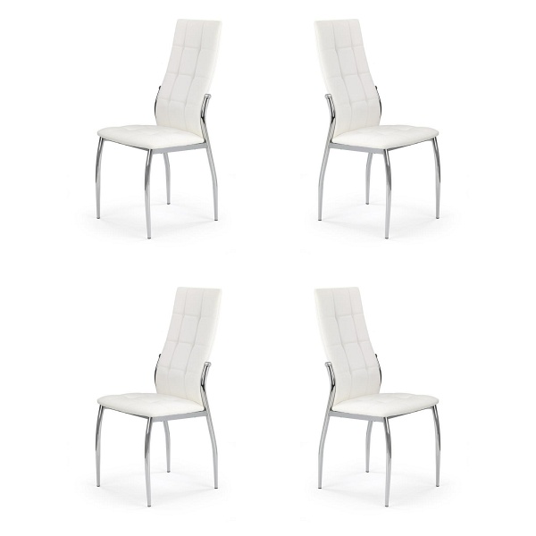 Cztery krzesła białe - 0022