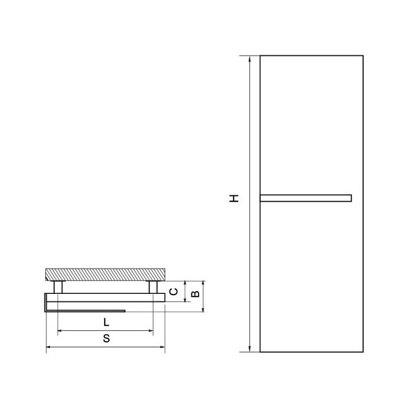 Grzejnik Wiki Radeco ( bez wieszaka )