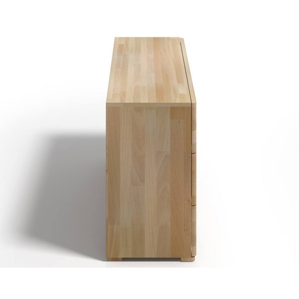 Komoda bukowa z 3 szufladami SPARTA - Skandica