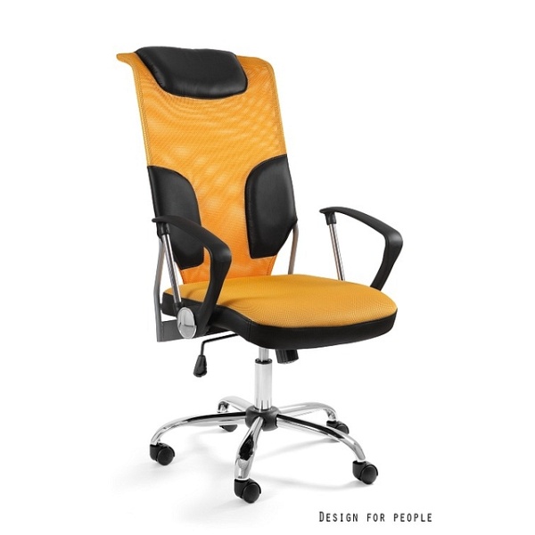 Fotel Thunder / żółty - Unique