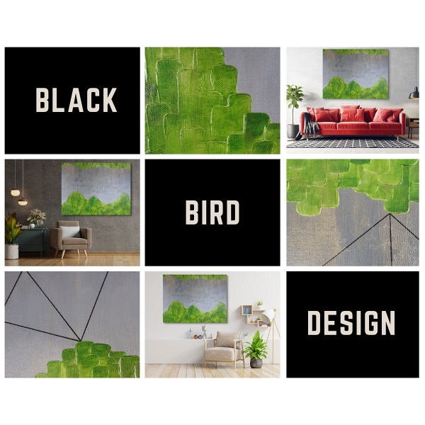 Genius Loci obraz 90x120 Blackbird Design