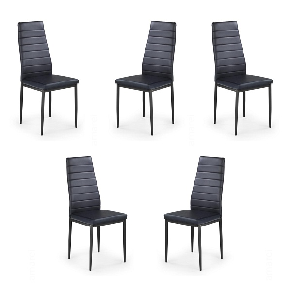 Pięć krzeseł czarnych - 6200