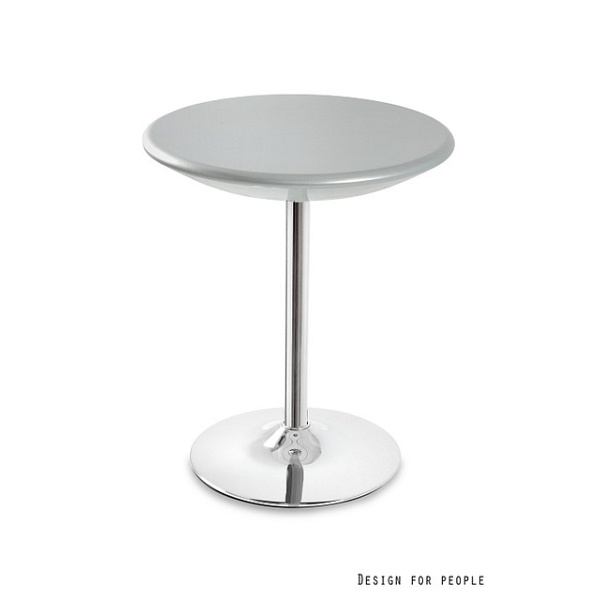 Stolik Bistro / srebrny - Unique