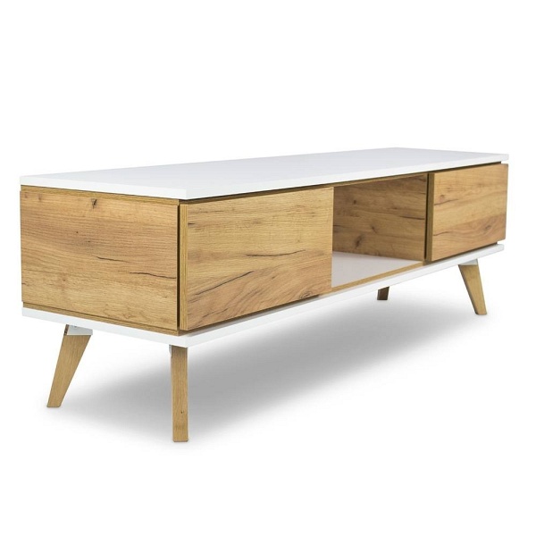 Szafka Rtv Jorgen złoty dąb