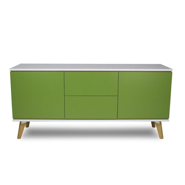 Komoda Jorgen 2+2 zielony