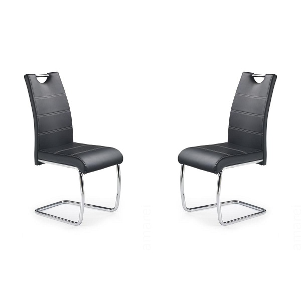Dwa krzesła czarne - 0091