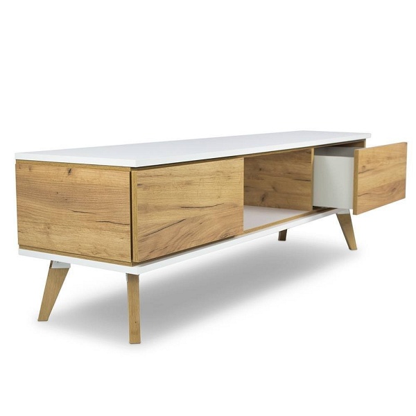 Szafka Rtv Jorgen złoty dąb