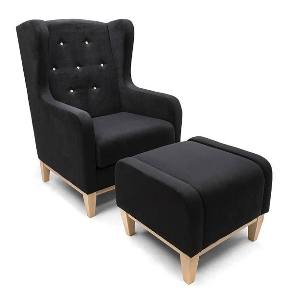 Wygodny nowoczesny fotel GUSTAF - Skandica