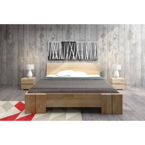 Łóżko drewniane bukowe VESTRE Maxi & Long 90x220 - Skandica