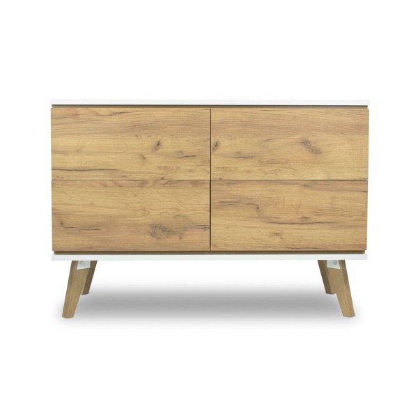 Komoda Jorgen 4 złoty dąb