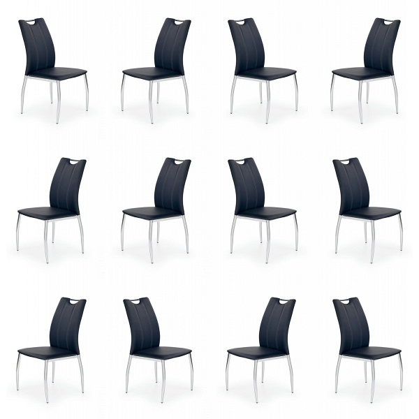 Dwanaście krzeseł czarnych - 4809