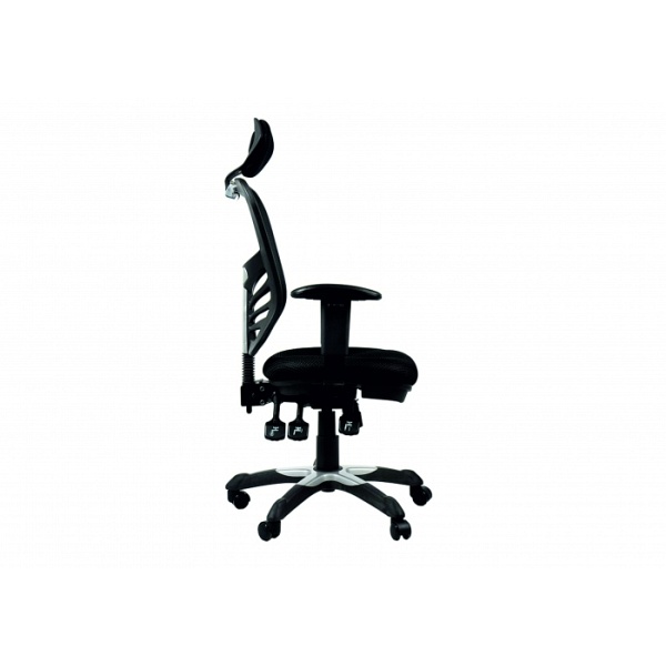 Fotel biurowy Sprint czarny - SitPlus