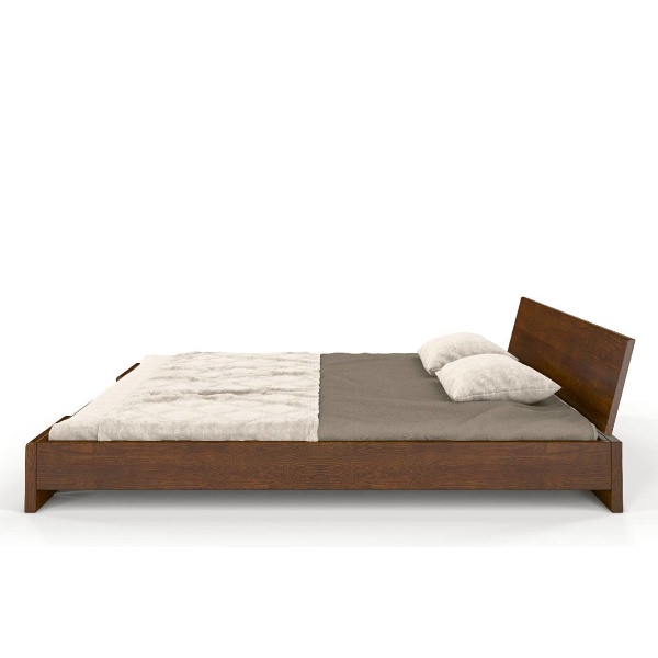 Łóżko drewniane sosnowe Vestre Niskie - Skandica