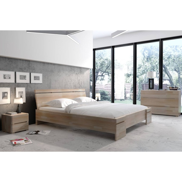 Łóżko drewniane bukowe SPARTA Maxi & Long 90/220cm - Skandica