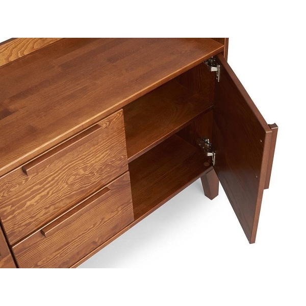 KOMODA DREWNIANA SOSNOWA SKANDICA AGAVA