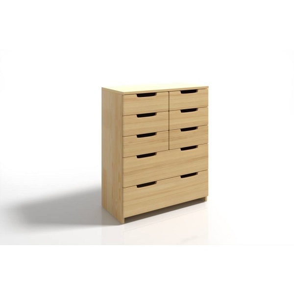 Komoda sosnowa SPECTRUM 8 szuflad - Skandica