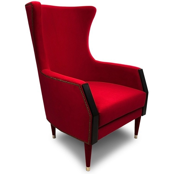 Duży wygodny fotel FREDERICK - Skandica