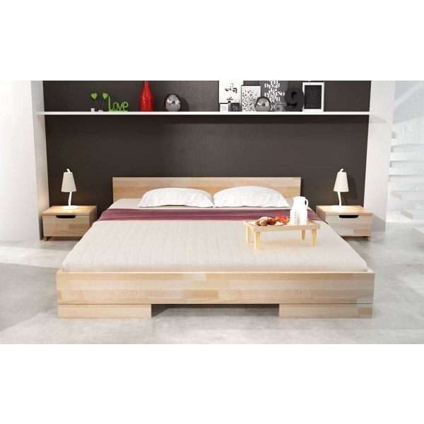 ŁÓŻKO DREWNIANE BUKOWE SKANDICA SPECTRUM NISKIE