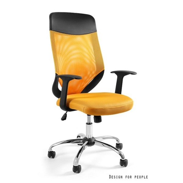 Fotel Mobi Plus / żółty - Unique