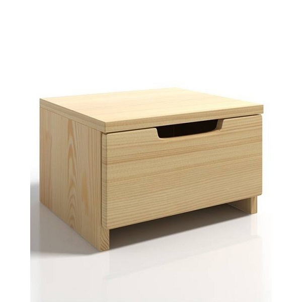 Szafka nocna sosnowa SPECTRUM niska - Skandica