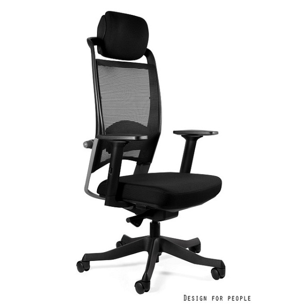 Fotel Fulkrum siatka / tkanina BL418  - Unique