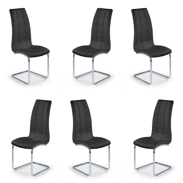 Sześć krzeseł czarnych - 1197