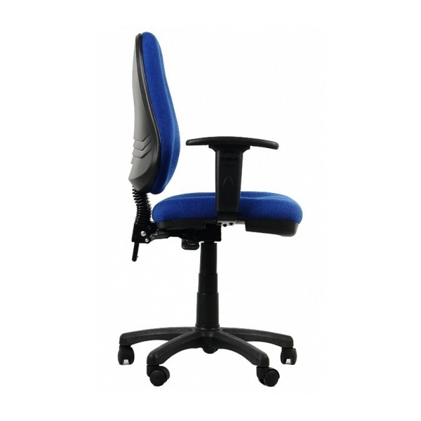 Fotel biurowy Zipper niebieski - SitPlus