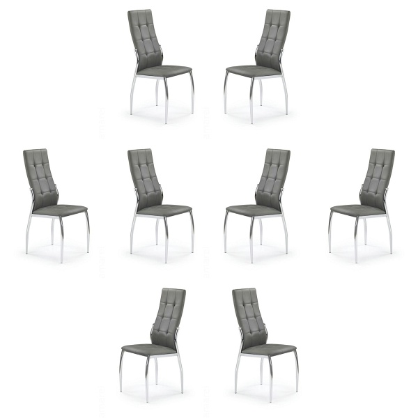 Osiem krzeseł popielatych - 0039