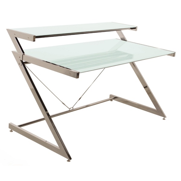 Biurko Z-Line - Chrom - Main Desk White - Unique