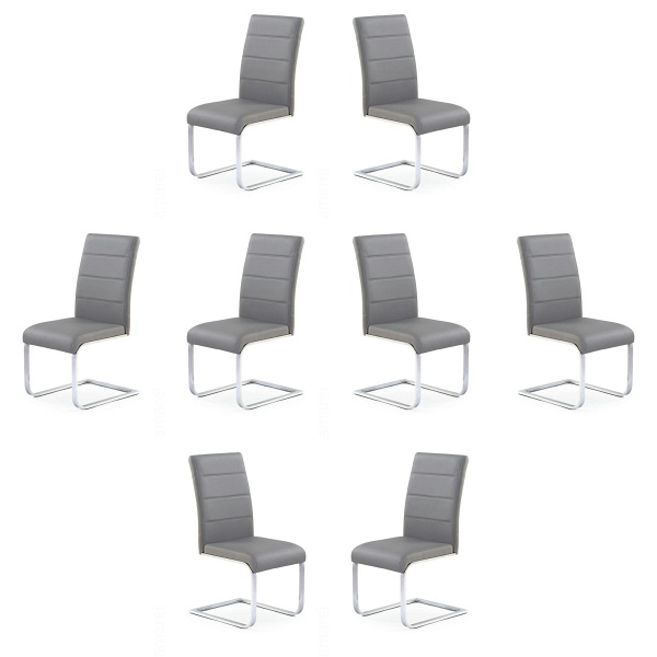 Osiem krzeseł popielatych - 1104