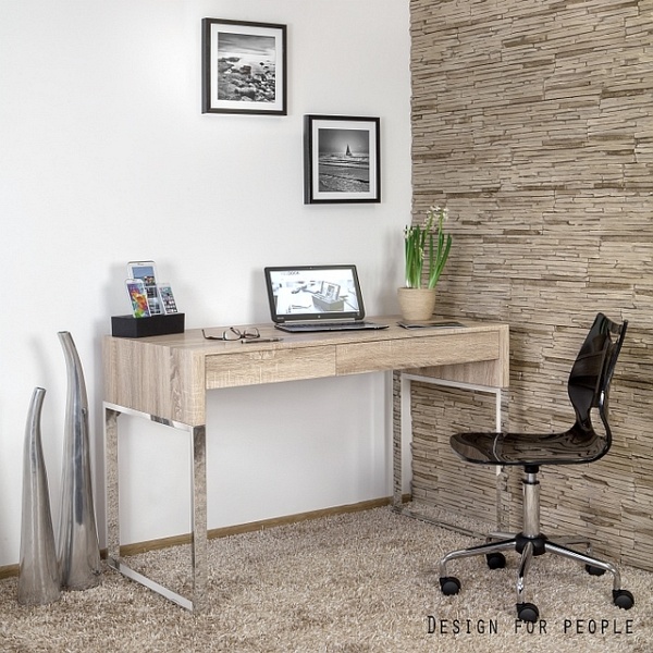 Biurko Bora / dąb sonoma, jasny - Unique