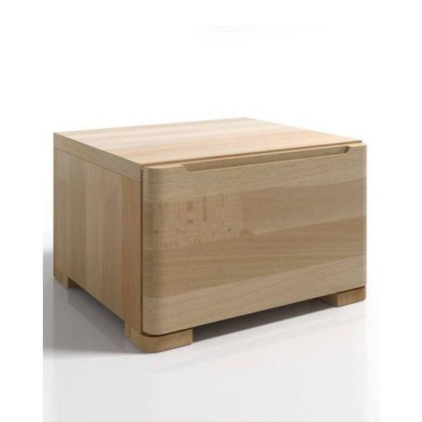 Szafka nocna bukowa SPARTA niska - Skandica