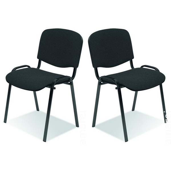 Dwa krzesła  ciemno szare - 0387