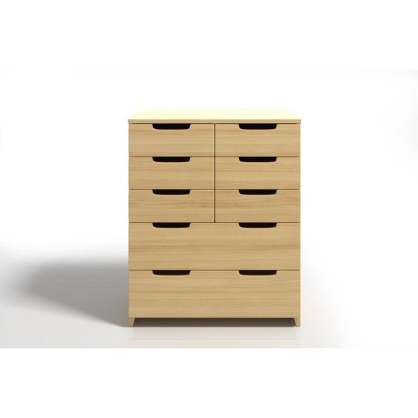Komoda sosnowa SPECTRUM 8 szuflad - Skandica