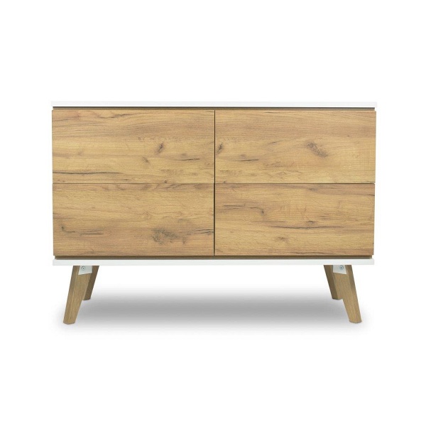 Komoda Jorgen 4 złoty dąb