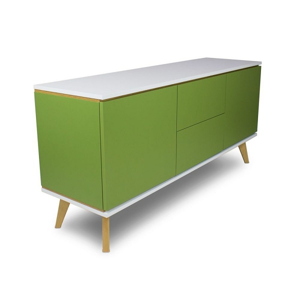 Komoda Jorgen 2+2 zielony