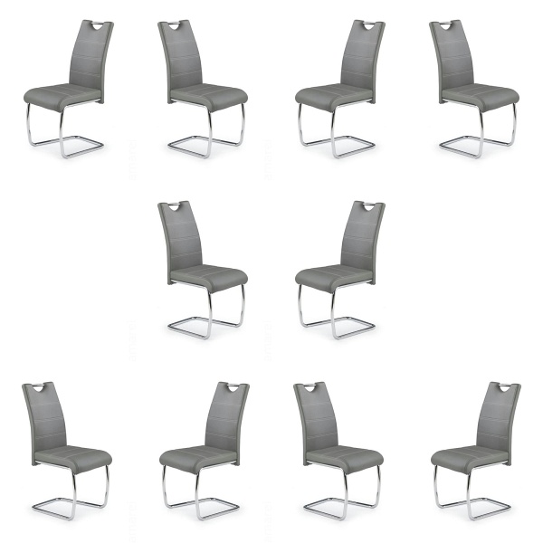 Dziesięć krzeseł popielatych - 0121