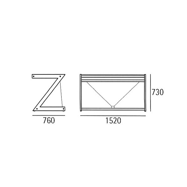 Biurko Z-Line - Chrom - Main Desk Black - Unique