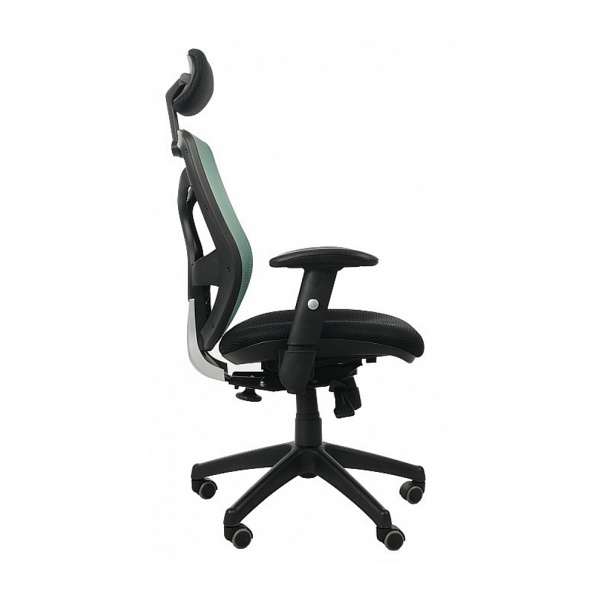 Fotel biurowy SPECTRUM HB NET zielony - SitPlus