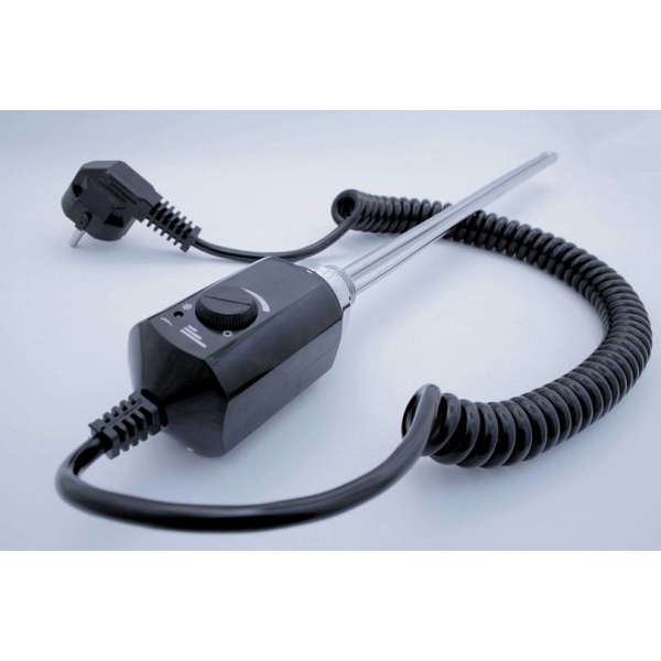 Grzałka czarna do grzejnika