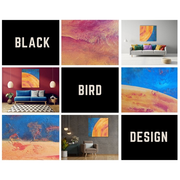 Solar obraz 100x100 Blackbird Design