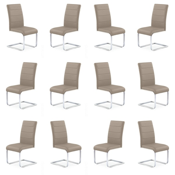 Dwanaście krzeseł cappucino - 1098